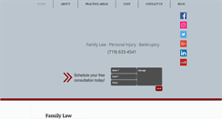 Desktop Screenshot of mckinney-law.com